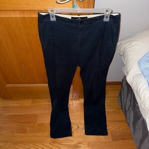 Hollister Men’s Navy Khaki Pants